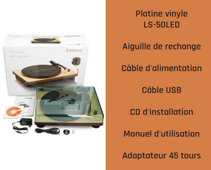 Avis platine vinyle Lenco LS-50