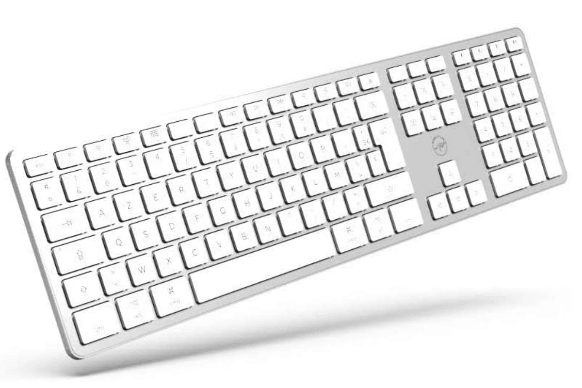 seenda Clavier Mac éclairé filaire, clavier Mac avec câble (USB et